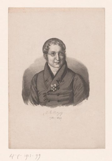 Portrait of Julius Eduard Hitzig
