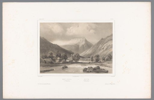 View of the Gaustatoppen in Telemark