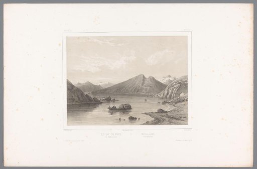 View of the lake Norsjø in Telemark