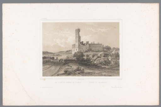 View of the ruins of Koldinghus