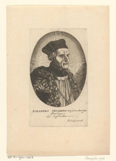 Portrait of Johann Geiler