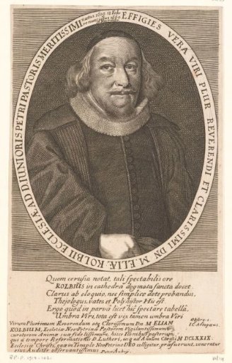 Portrait of Elias Kolb