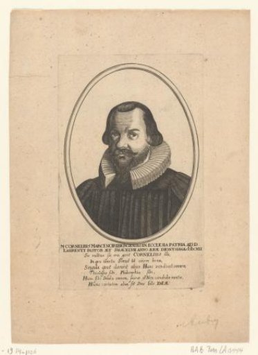 Portrait of Cornelius Marci