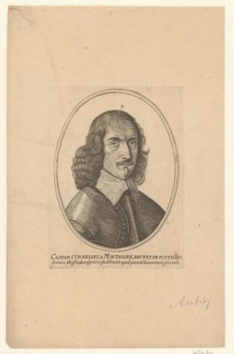 Portrait of Kaspar Kornelius Mortaigne de Potelles