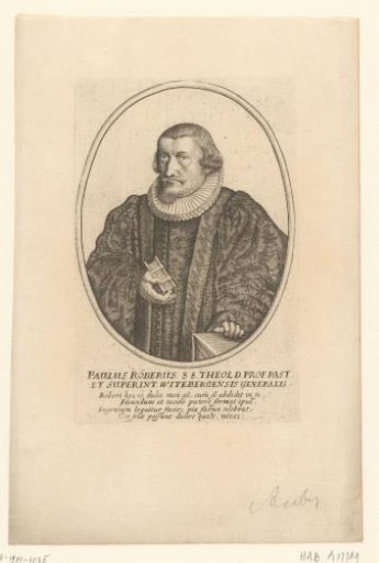 Portrait of Paulus Röber