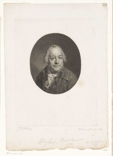 Portrait of Johann Adam Huzler