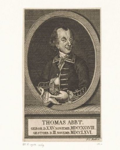 Portrait of Thomas Abbt