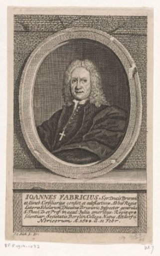 Portrait of Johannes IV Fabricius