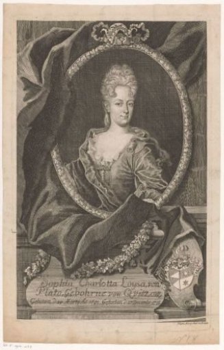 Portrait of Sophie Charlotte Luise von Plato