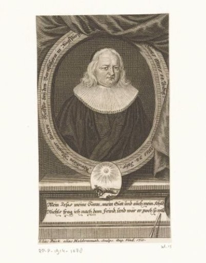 Portrait of Abraham Wagner