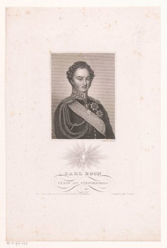 Portrait of Carl Egon II zu Fürstenberg
