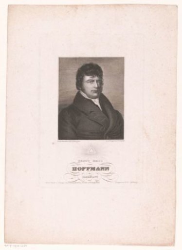 Portrait of Ernst Emil Hoffmann