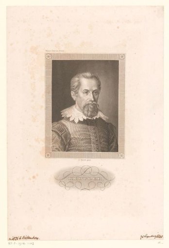 Portrait of Johannes Kepler