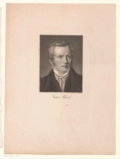 Portrait of Gustav Schwab