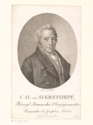 Portrait of Kaspar Heinrich von Sierstorpff