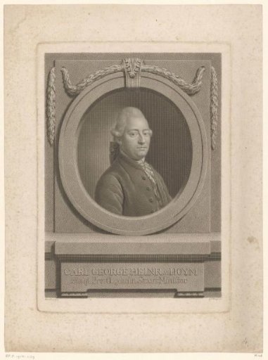 Portrait of Karl Georg Heinrich von Hoym