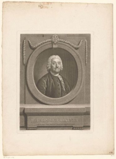 Portrait of Johann Heinrich Küstner