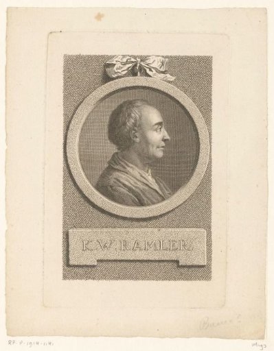 Portrait of Karl Wilhelm Ramler