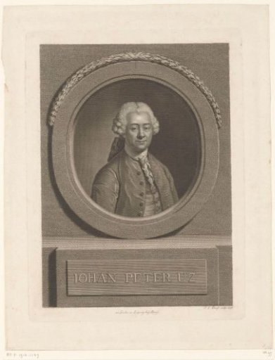 Portrait of Johann Peter Uz