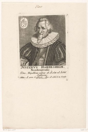 Portrait of Justinus I Herdesianus