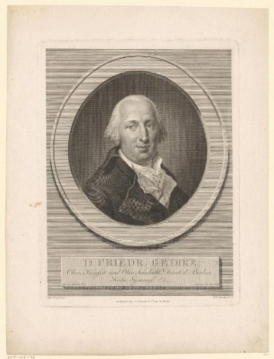 Portrait of Friedrich Gedike