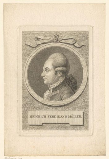 Portrait of Heinrich Ferdinand Möller