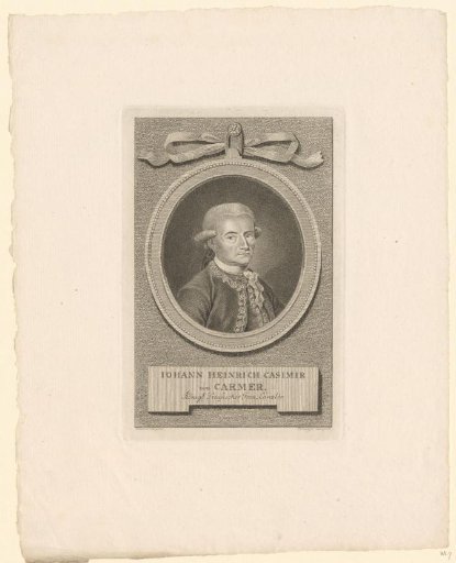 Portrait of Johann Heinrich Casimir von Carmer