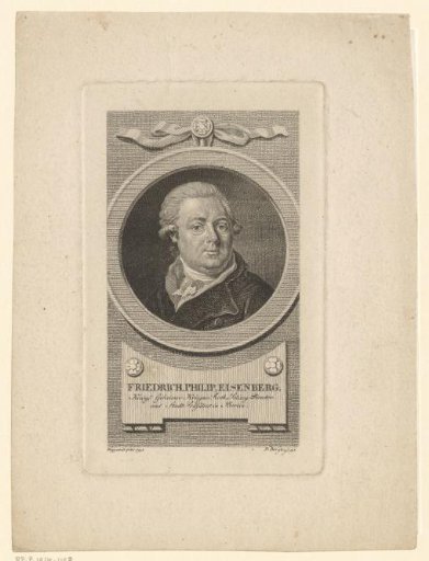 Portrait of Friedrich Philip von Eisenberg