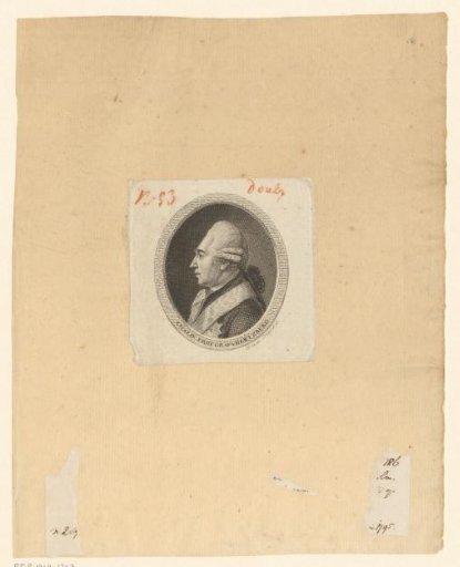 Portrait of Ewald Friedrich von Hertzberg