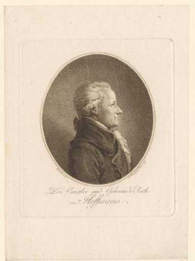Portrait of Carl Christoph von Hoffmann