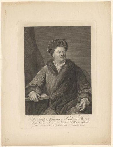 Portrait of Friedrich Hermann Ludwig Muzel