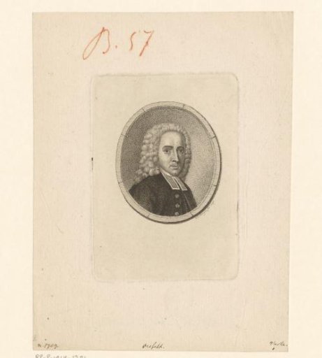 Portrait of Johann Friedrich Oesfeld