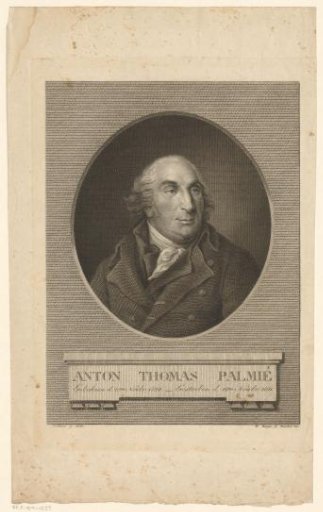 Portrait of Anton Thomas Palmié