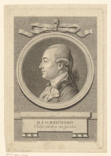 Portrait of Heinrich August Ottokar Reichard