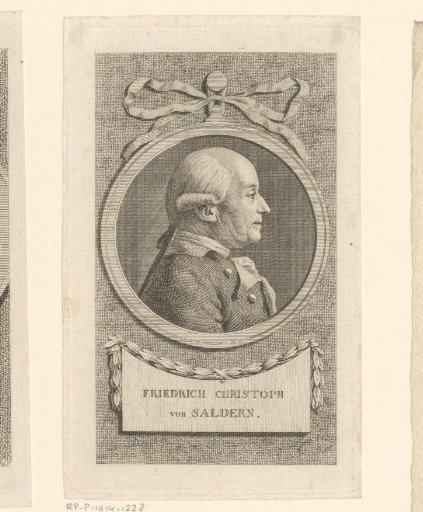 Portrait of Friedrich Christoph von Saldern
