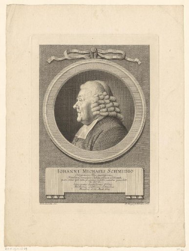 Portrait of Johann Michael Schmid