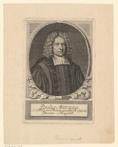 Portrait of Paul Anton