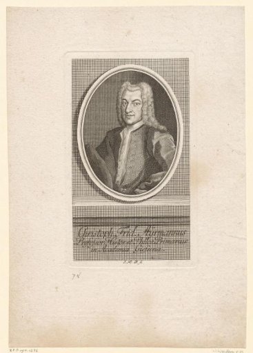 Portrait of Christoph Friedrich Ayrmann