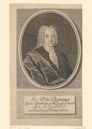 Portrait of Johann Peter Banniza von Bazan