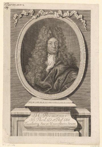 Portrait of Johann Christoph Becmann