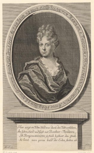 Portrait of Barbara Theodora Bergemann