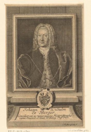 Portrait of Johann Wilhelm von Berger