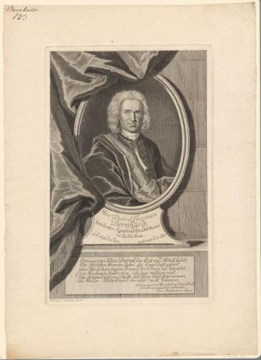 Portrait of Daniel Christian Bernhardi
