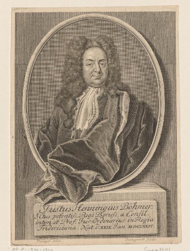 Portrait of Justus Henning Böhmer