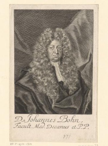 Portrait of Johannes Bohn