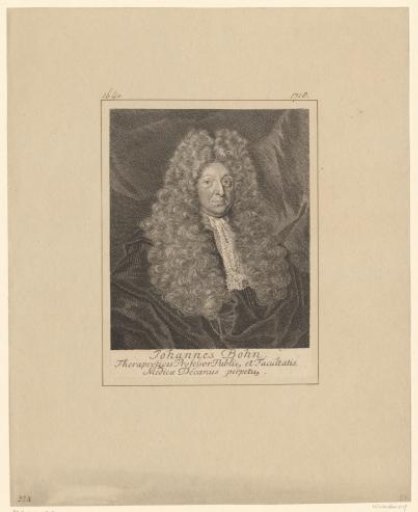 Portrait of Johannes Bohn