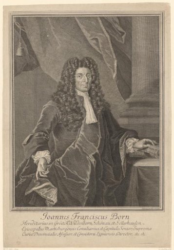 Portrait of Johann Franz Born