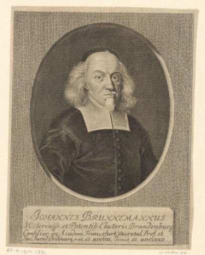 Portrait of Johann Brunnemann