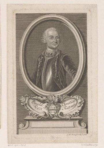 Portrait of Christoph Cellarius