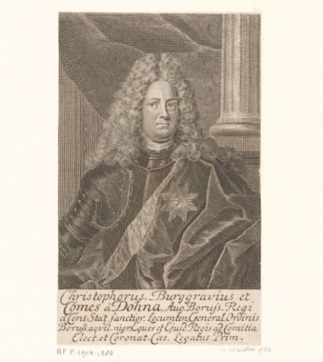 Portrait of Christoph I zu Dohna-Schlodien